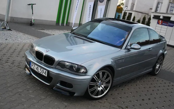 samochody osobowe BMW M3 cena 105999 przebieg: 212000, rok produkcji 2003 z Swarzędz